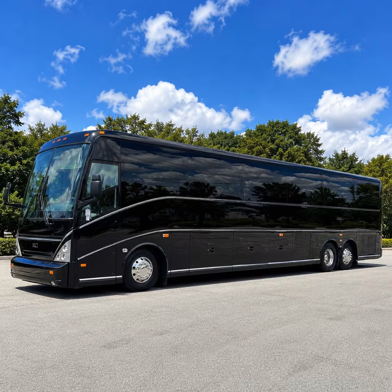 56 passenger charter bus