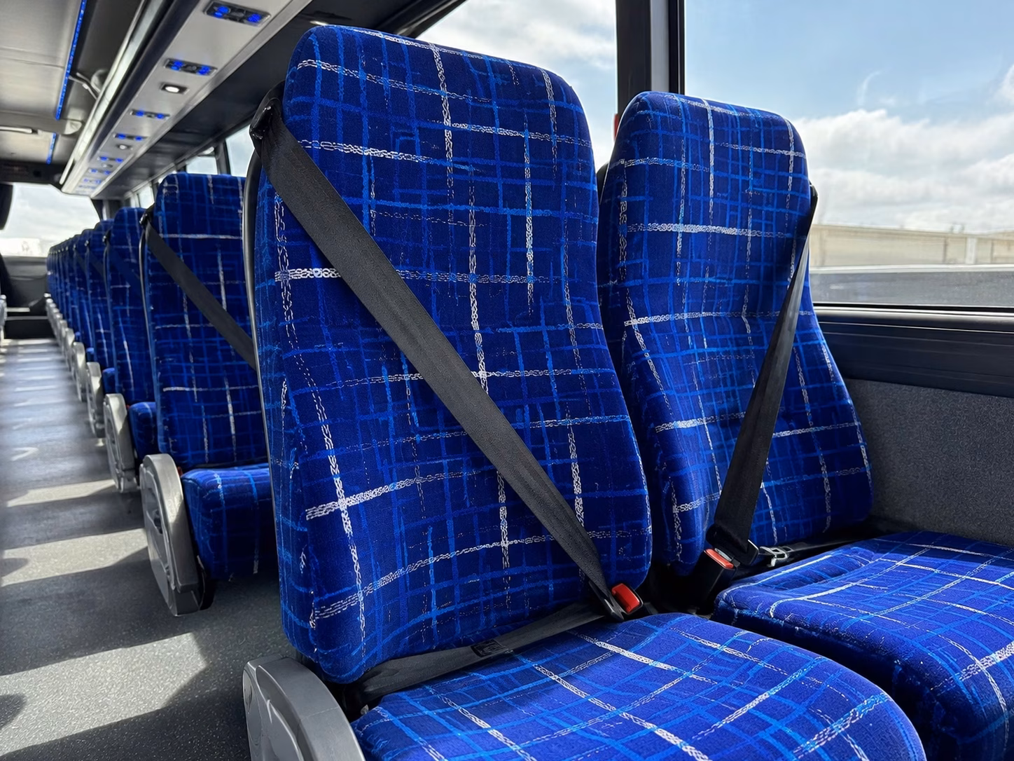 pasco charter bus interior