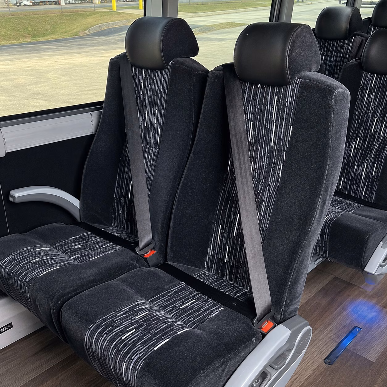 pasco charter bus rental inside