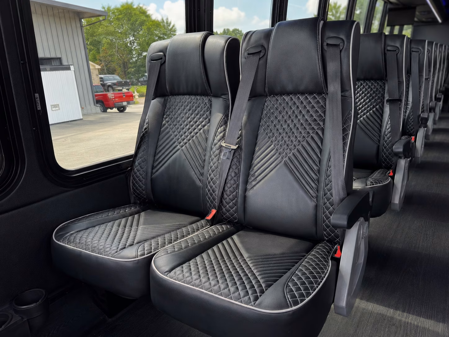 pasco charter bus rental interior