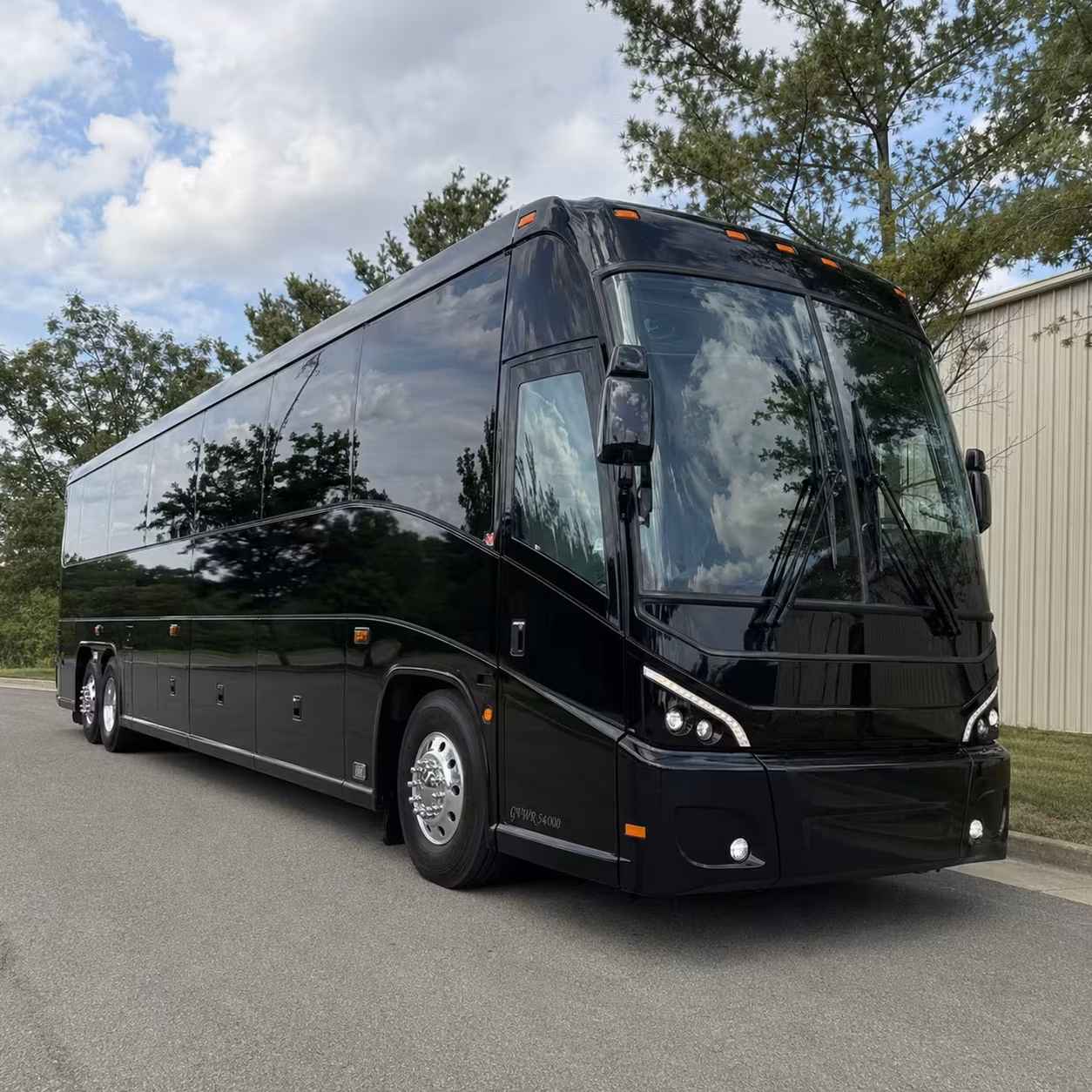 pasco charter buses for government ceremonies and military events
