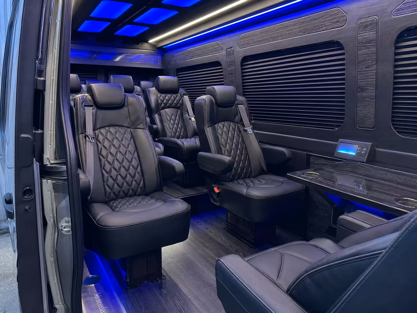 sprinter van transportation for groups and events across pasco