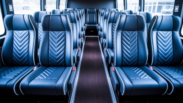 pasco 25 passenger minibus inside