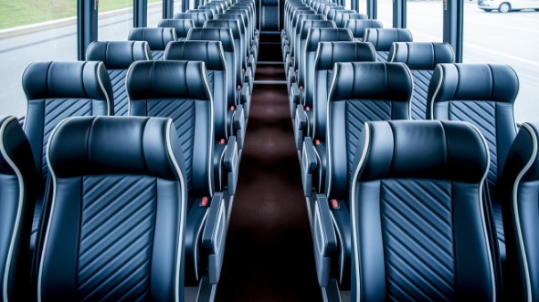 pasco 55 passenger charter bus inside