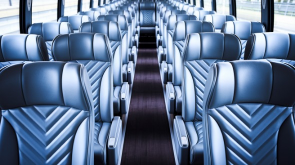pasco 55 passenger charter bus interior