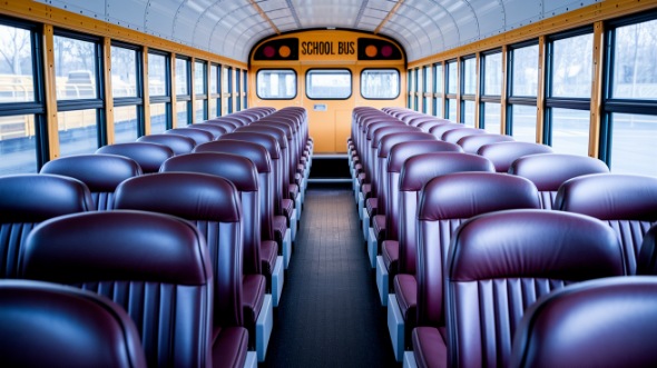 pasco school bus rental interior